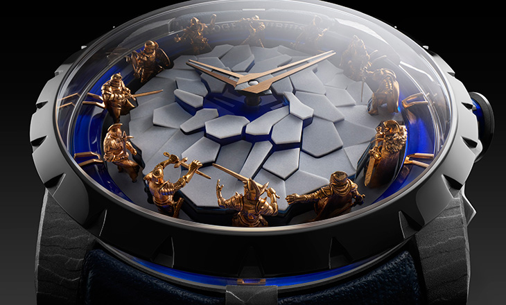 "نايتز أوف ذا راوند تيبل" ساعة جديدة تأخذك إلى عالم آخر من روجيه دوبوي